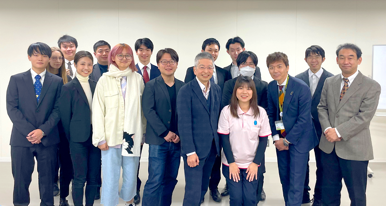 フィールドトリップでの集合写真